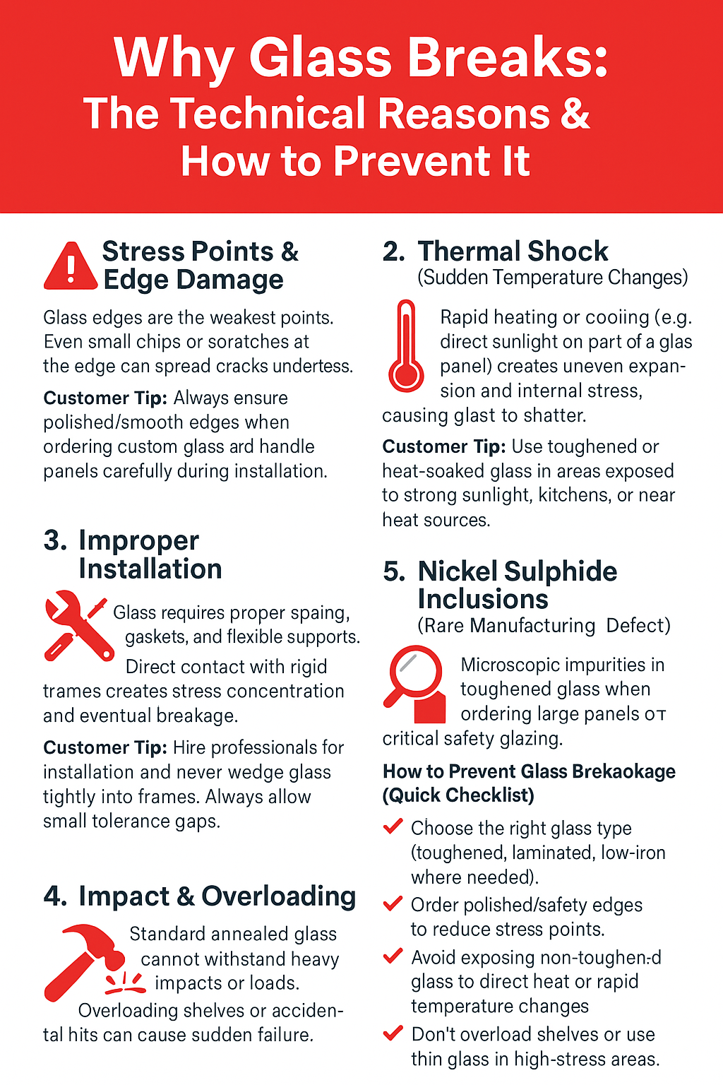 Infographic: Why Glass Breaks and How to Prevent It (GlassHelp.co.uk)